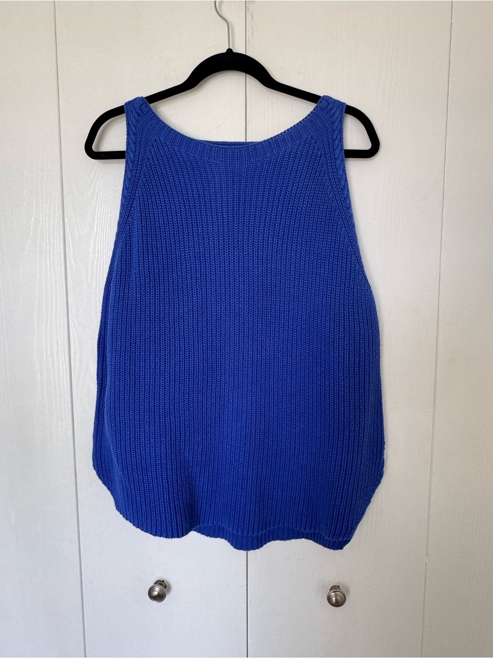 Loft Women’s Classic Knit Tank Top - Royal Blue
